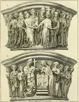 An illustration from The history and antiquities of the conventual and cathedral church of Ely : from the foundation of the monastery, A.D. 673 to the year 1771 : illustrated with copper-plates (1771)
