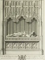 An illustration from The history and antiquities of the Conventual & Cathedral Church of Ely : from the foundation of the monastery, A.D. 673, to the year 1771 : illustrated with copper plates (1812)