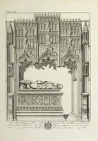 An illustration from The history and antiquities of the Conventual & Cathedral Church of Ely : from the foundation of the monastery, A.D. 673, to the year 1771 : illustrated with copper plates (1812)