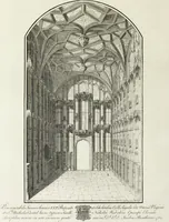 An illustration from The history and antiquities of the Conventual & Cathedral Church of Ely : from the foundation of the monastery, A.D. 673, to the year 1771 : illustrated with copper plates (1812)