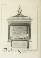 An illustration from The history and antiquities of the Conventual & Cathedral Church of Ely : from the foundation of the monastery, A.D. 673, to the year 1771 : illustrated with copper plates (1812)