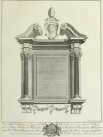 An illustration from The history and antiquities of the Conventual & Cathedral Church of Ely : from the foundation of the monastery, A.D. 673, to the year 1771 : illustrated with copper plates (1812)