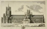 An illustration from The history and antiquities of the Conventual & Cathedral Church of Ely : from the foundation of the monastery, A.D. 673, to the year 1771 : illustrated with copper plates (1812)