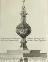An illustration from The history and antiquities of the Conventual & Cathedral Church of Ely : from the foundation of the monastery, A.D. 673, to the year 1771 : illustrated with copper plates (1812)