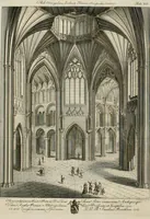 An illustration from The history and antiquities of the Conventual & Cathedral Church of Ely : from the foundation of the monastery, A.D. 673, to the year 1771 : illustrated with copper plates (1812)