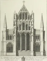 An illustration from The history and antiquities of the Conventual & Cathedral Church of Ely : from the foundation of the monastery, A.D. 673, to the year 1771 : illustrated with copper plates (1812)