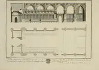 An illustration from The history and antiquities of the Conventual & Cathedral Church of Ely : from the foundation of the monastery, A.D. 673, to the year 1771 : illustrated with copper plates (1812)