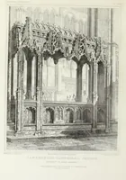 An illustration from The history and antiquities of the metropolitical church of Canterbury; illustrated by a series of engravings of views, elevations, plans, and details of the architecture of that edifice: with biographical anecdotes of the archbishops, etc (1836)