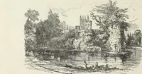 An illustration from The history and antiquities of the metropolitical church of Canterbury; illustrated by a series of engravings of views, elevations, plans, and details of the architecture of that edifice: with biographical anecdotes of the archbishops, etc (1836)