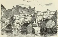 An illustration from The history and antiquities of the metropolitical church of Canterbury; illustrated by a series of engravings of views, elevations, plans, and details of the architecture of that edifice: with biographical anecdotes of the archbishops, etc (1836)