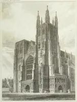 An illustration from The history and antiquities of the metropolitical church of Canterbury; illustrated by a series of engravings of views, elevations, plans, and details of the architecture of that edifice: with biographical anecdotes of the archbishops, etc (1836)