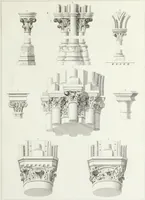 An illustration from The history and antiquities of the metropolitical church of Canterbury; illustrated by a series of engravings of views, elevations, plans, and details of the architecture of that edifice: with biographical anecdotes of the archbishops, etc (1836)