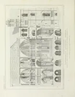 An illustration from The history and antiquities of the metropolitical church of Canterbury; illustrated by a series of engravings of views, elevations, plans, and details of the architecture of that edifice: with biographical anecdotes of the archbishops, etc (1836)
