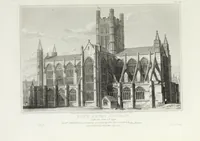 An illustration from The history and antiquities of Bath Abbey Church: including biographical anecdotes of the most distinguished persons interred in that edifice; with an essay on epitaphs, in which its principal monumental inscriptions are recorded. Illustrated by a series of engravings .. (1825)