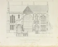 An illustration from The history and antiquities of the cathedral church of Worcester: illustrated by a series of engravings of views, elevations, plans, and details of that edifice: including an architectural description of the church; and biographical anecdotes of the bishops and of other eminent persons connected with the cathedral (1836)