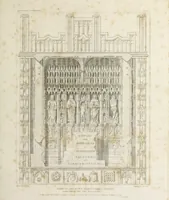 An illustration from The history and antiquities of the cathedral church of Worcester: illustrated by a series of engravings of views, elevations, plans, and details of that edifice: including an architectural description of the church; and biographical anecdotes of the bishops and of other eminent persons connected with the cathedral (1836)