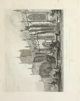 An illustration from The history and antiquities of the abbey and cathedral church of Bristol : illustrated by a series of engravings of views, elevations, plans, and details of that edifice : with biographical anecdotes of eminent persons connected with the establishment (1836)