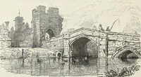 An illustration from The history and antiquities of the abbey and cathedral church of Bristol : illustrated by a series of engravings of views, elevations, plans, and details of that edifice : with biographical anecdotes of eminent persons connected with the establishment (1836)