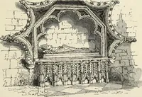 An illustration from The history and antiquities of the abbey and cathedral church of Bristol : illustrated by a series of engravings of views, elevations, plans, and details of that edifice : with biographical anecdotes of eminent persons connected with the establishment (1836)