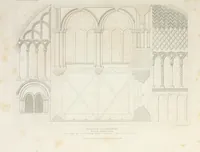 An illustration from The history and antiquities of the abbey and cathedral church of Bristol : illustrated by a series of engravings of views, elevations, plans, and details of that edifice : with biographical anecdotes of eminent persons connected with the establishment (1836)
