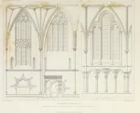 An illustration from The history and antiquities of the abbey and cathedral church of Bristol : illustrated by a series of engravings of views, elevations, plans, and details of that edifice : with biographical anecdotes of eminent persons connected with the establishment (1836)