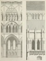 An illustration from The history and antiquities of the metropolitical church of York : illustrated by a series of engravings of views, elevations, plans and details of the architecture of that edifice : with biographical anecdotes of the archbishops (1836)