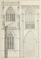An illustration from The history and antiquities of the metropolitical church of York : illustrated by a series of engravings of views, elevations, plans and details of the architecture of that edifice : with biographical anecdotes of the archbishops (1836)