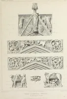 An illustration from The history and antiquities of the metropolitical church of York : illustrated by a series of engravings of views, elevations, plans and details of the architecture of that edifice : with biographical anecdotes of the archbishops (1836)