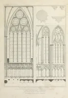 An illustration from The history and antiquities of the metropolitical church of York : illustrated by a series of engravings of views, elevations, plans and details of the architecture of that edifice : with biographical anecdotes of the archbishops (1836)