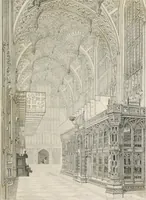 An illustration from The history and antiquities of the abbey church of St. Peter, Westminster : including notices and biographical memoirs of the abbots and deans of that foundation (1818)