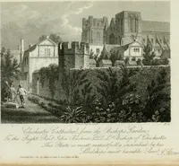 Picture 25 of 64 from History and antiquities of the cathedral churches of Great Britain : illustrated with a series of highly-finished engravings, exhibiting general and particular views, ground plans, and all the architectural features and ornaments in the various styles of building used in our ecclesiastical edifices (1814), leaf 104