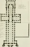 An illustration from History and antiquities of the cathedral churches of Great Britain : illustrated with a series of highly-finished engravings, exhibiting general and particular views, ground plans, and all the architectural features and ornaments in the various styles of building used in our ecclesiastical edifices (1814)