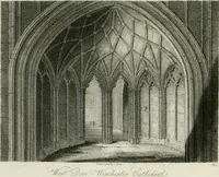 Picture 56 of 64 from History and antiquities of the cathedral churches of Great Britain : illustrated with a series of highly-finished engravings, exhibiting general and particular views, ground plans, and all the architectural features and ornaments in the various styles of building used in our ecclesiastical edifices (1814), leaf 232