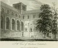 Picture 62 of 64 from History and antiquities of the cathedral churches of Great Britain : illustrated with a series of highly-finished engravings, exhibiting general and particular views, ground plans, and all the architectural features and ornaments in the various styles of building used in our ecclesiastical edifices (1814), leaf 244