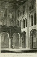 Picture 63 of 64 from History and antiquities of the cathedral churches of Great Britain : illustrated with a series of highly-finished engravings, exhibiting general and particular views, ground plans, and all the architectural features and ornaments in the various styles of building used in our ecclesiastical edifices (1814), leaf 246