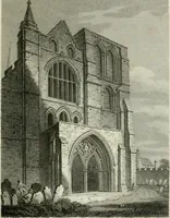 An illustration from History and antiquities of the cathedral churches of Great Britain : illustrated with a series of highly-finished engravings, exhibiting general and particular views, ground plans, and all the architectural features and ornaments in the various styles of building used in our ecclesiastical edifices (1814)