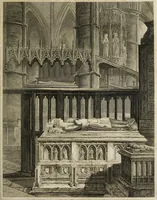 An illustration from The history and antiquities of the abbey church of St. Peter, Westminster : including notices and biographical memoirs of the abbots and deans of that foundation (1818)