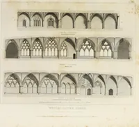 An illustration from The history and antiquities of the abbey church of St. Peter, Westminster : including notices and biographical memoirs of the abbots and deans of that foundation (1818)