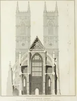 An illustration from The history and antiquities of the abbey church of St. Peter, Westminster : including notices and biographical memoirs of the abbots and deans of that foundation (1818)