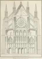 An illustration from The history and antiquities of the abbey church of St. Peter, Westminster : including notices and biographical memoirs of the abbots and deans of that foundation (1818)