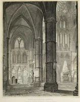 An illustration from The history and antiquities of the abbey church of St. Peter, Westminster : including notices and biographical memoirs of the abbots and deans of that foundation (1818)