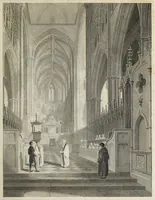 An illustration from The history and antiquities of the abbey church of St. Peter, Westminster : including notices and biographical memoirs of the abbots and deans of that foundation (1818)