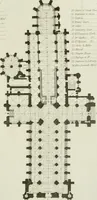 An illustration from History and antiquities of the cathedral churches of Great Britain : illustrated with a series of highly-finished engravings, exhibiting general and particular views, ground plans, and all the architectural features and ornaments in the various styles of building used in our ecclesiastical edifices (1814)