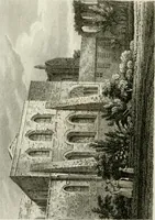 An illustration from History and antiquities of the cathedral churches of Great Britain : illustrated with a series of highly-finished engravings, exhibiting general and particular views, ground plans, and all the architectural features and ornaments in the various styles of building used in our ecclesiastical edifices (1814)
