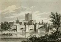 An illustration from History and antiquities of the cathedral churches of Great Britain : illustrated with a series of highly-finished engravings, exhibiting general and particular views, ground plans, and all the architectural features and ornaments in the various styles of building used in our ecclesiastical edifices (1814)