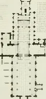 An illustration from History and antiquities of the cathedral churches of Great Britain : illustrated with a series of highly-finished engravings, exhibiting general and particular views, ground plans, and all the architectural features and ornaments in the various styles of building used in our ecclesiastical edifices (1814)