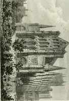 An illustration from History and antiquities of the cathedral churches of Great Britain : illustrated with a series of highly-finished engravings, exhibiting general and particular views, ground plans, and all the architectural features and ornaments in the various styles of building used in our ecclesiastical edifices (1814)