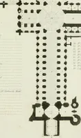 An illustration from History and antiquities of the cathedral churches of Great Britain : illustrated with a series of highly-finished engravings, exhibiting general and particular views, ground plans, and all the architectural features and ornaments in the various styles of building used in our ecclesiastical edifices (1814)