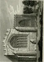An illustration from History and antiquities of the cathedral churches of Great Britain : illustrated with a series of highly-finished engravings, exhibiting general and particular views, ground plans, and all the architectural features and ornaments in the various styles of building used in our ecclesiastical edifices (1814)