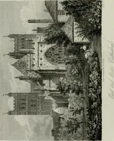 An illustration from History and antiquities of the cathedral churches of Great Britain : illustrated with a series of highly-finished engravings, exhibiting general and particular views, ground plans, and all the architectural features and ornaments in the various styles of building used in our ecclesiastical edifices (1814)